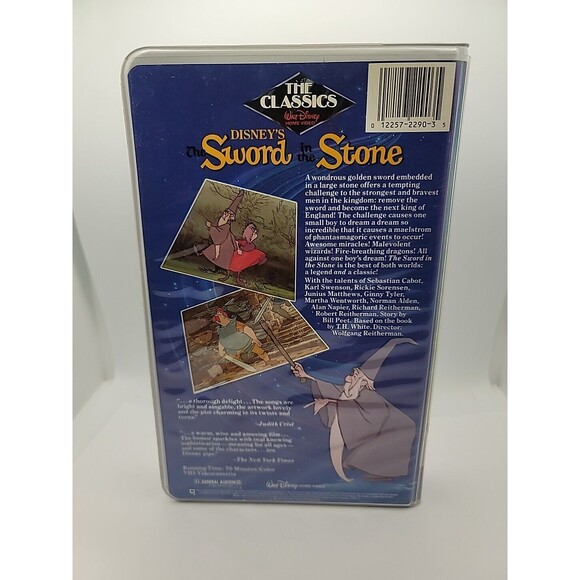 PETER PAN (VHS, 1990) Walt Disney’s Classic, Black Diamond Edition and Many more - Picture 11 of 11